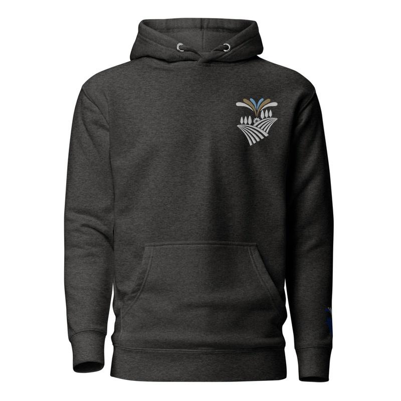 Fountains Embroidered Hoodie